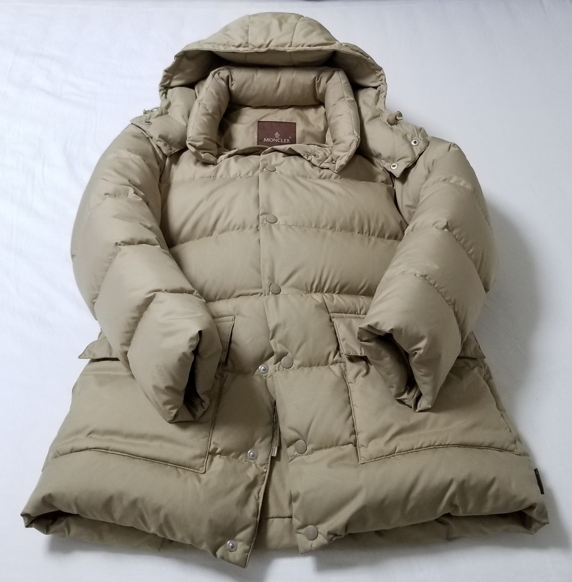 ビジネス MONCLER モンクレール 本物保証 確実正規品 高品質ダウン100% 極暖 ダウンジャケット パリス 茶タグ 青タグ 上質 ダウンコート_画像1