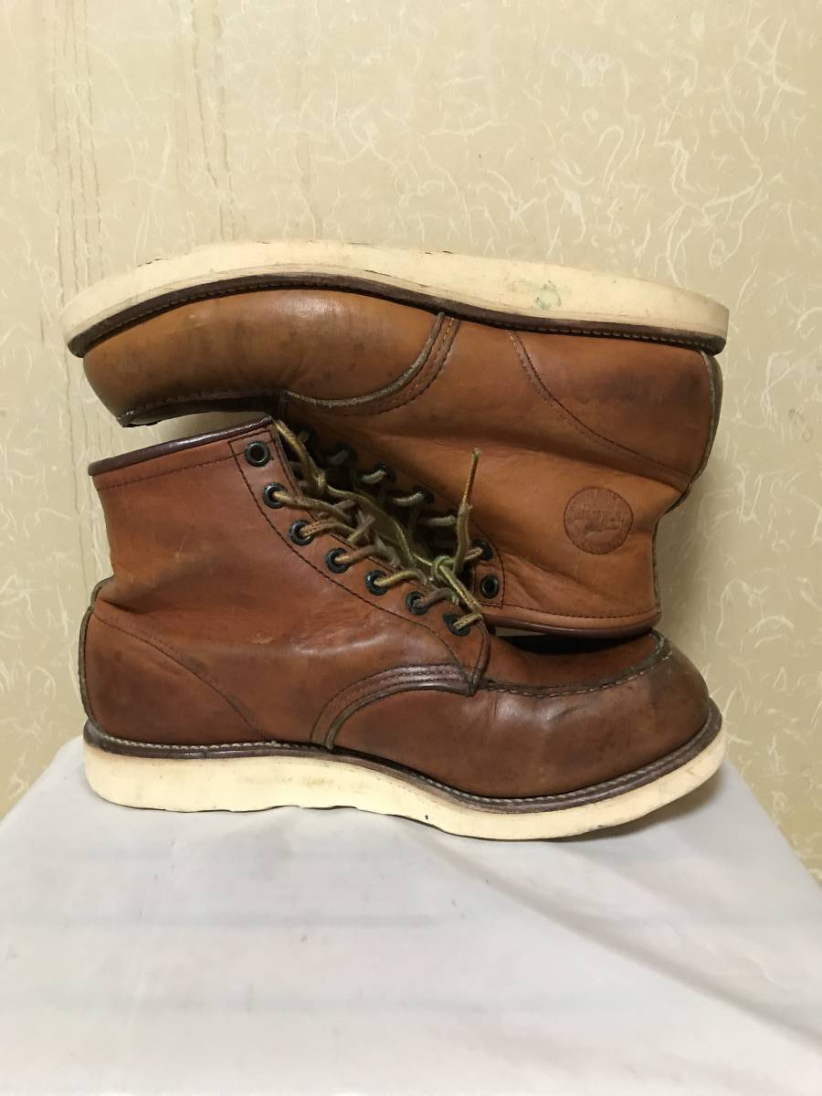 ■　９７年製　犬刻印付き　Red Wings　アイリッシュセッター　875モデル　茶　中古　　　　　　　　 　US9.0 2E セルフクリーニング済み_画像9