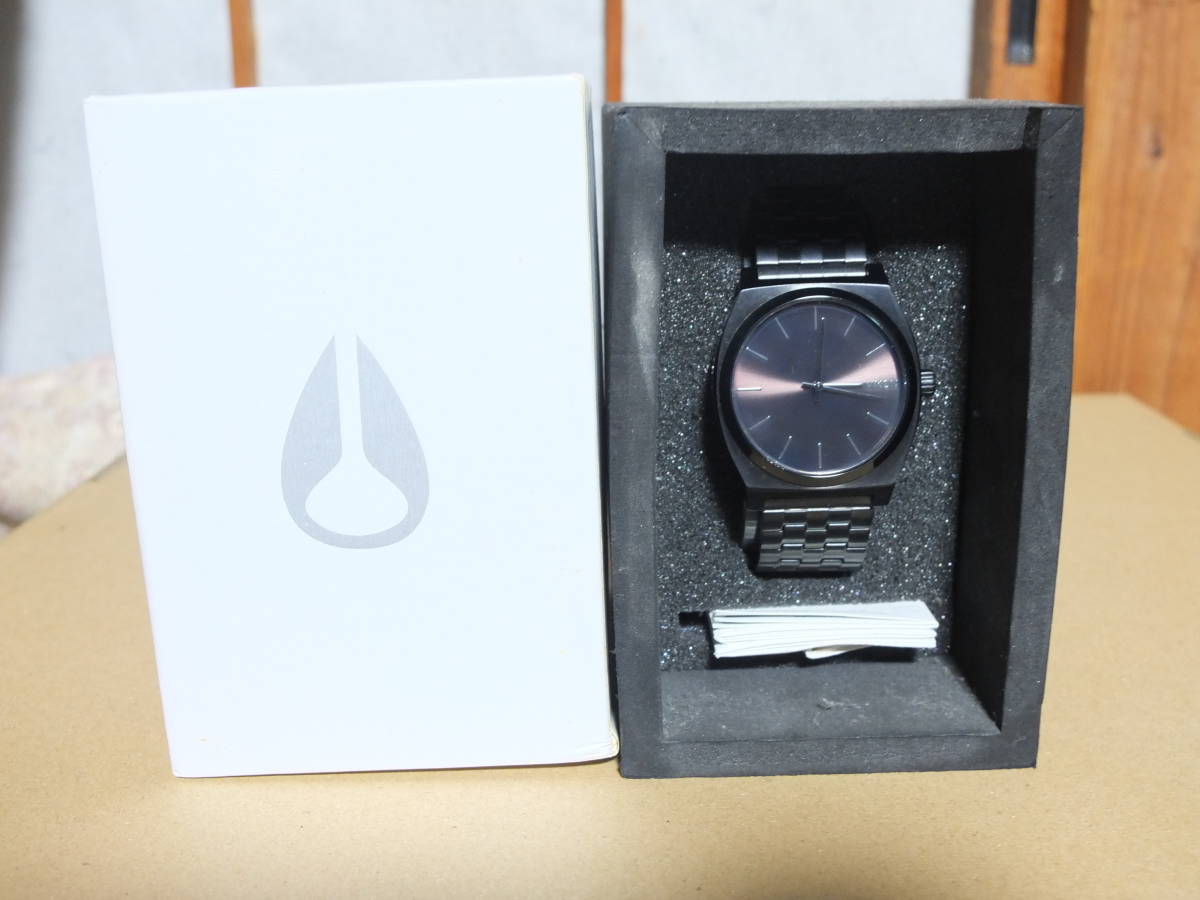 NIXON THE TIME TELLAR ブラック 正規品 未使用 展示品_画像1