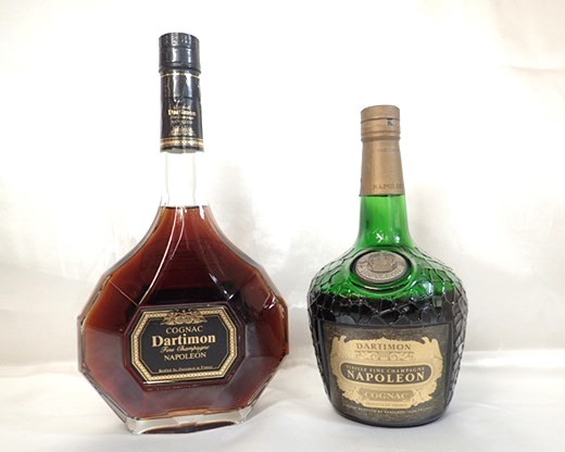 12269[M]◆未開栓古酒◆DARTIMON/ダルチモン/NAPOLEON/ナポレオン/COGNAC/コニャック/ブランデー/700ml/40％/まとめて 2本セット_画像1