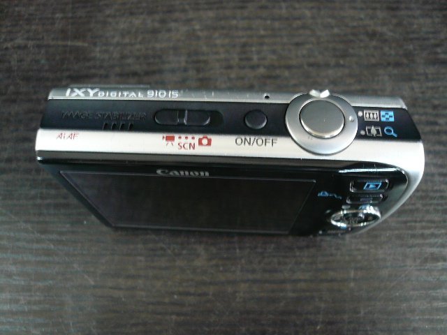 CHA-27447-45 ジャンク品 CANON キヤノン IXY DIGITAL 910 IS PC1249 デジタルカメラ_画像3