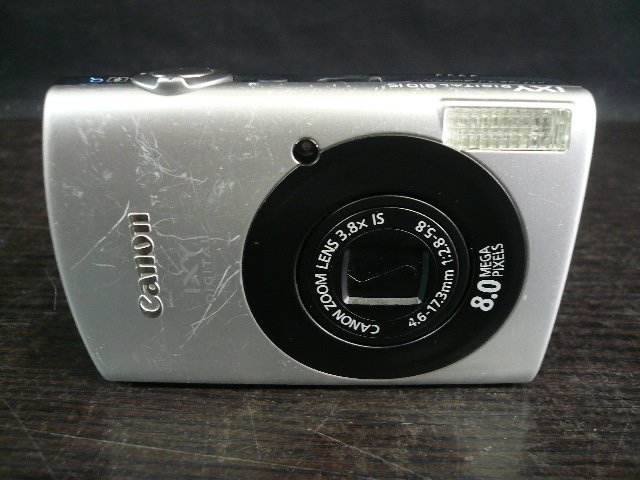 CHA-27447-45 ジャンク品 CANON キヤノン IXY DIGITAL 910 IS PC1249 デジタルカメラ_画像2