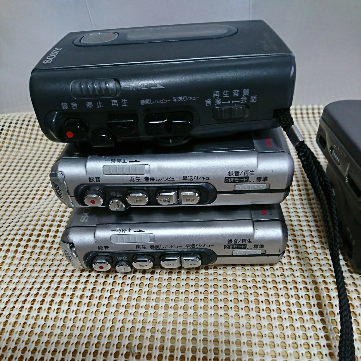  原文:1-19「ジャンク」SONY V,O,R TCM-450 2台 TCM-36 TCM-40他、３台 部品取りにどうぞ