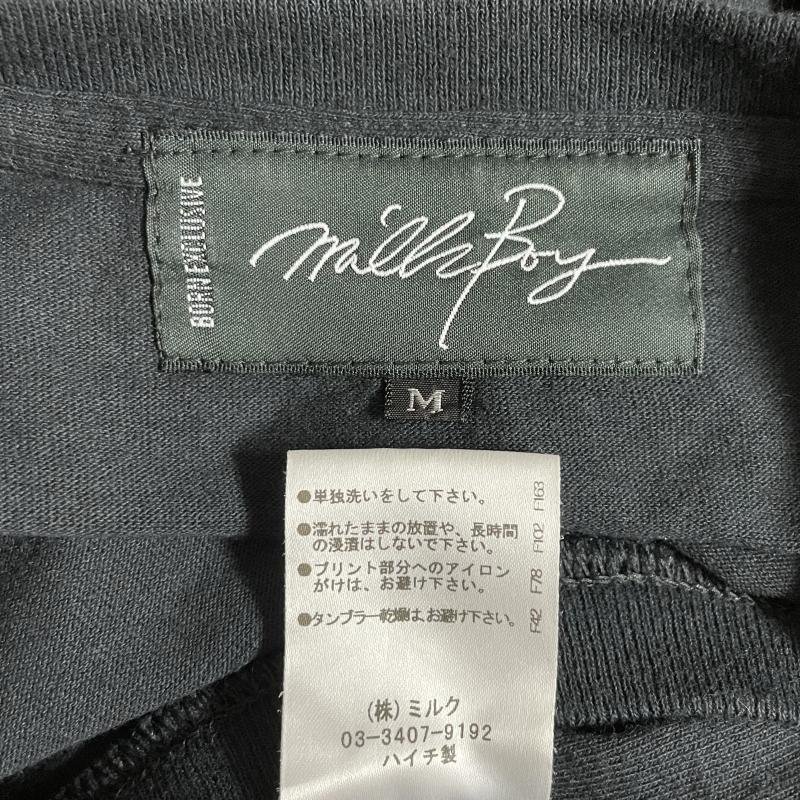  Milkboy MILKBOY CAT BONES TEE sea ... graphic print T-shirt 20212204 T-shirt T-shirt M black / black print 