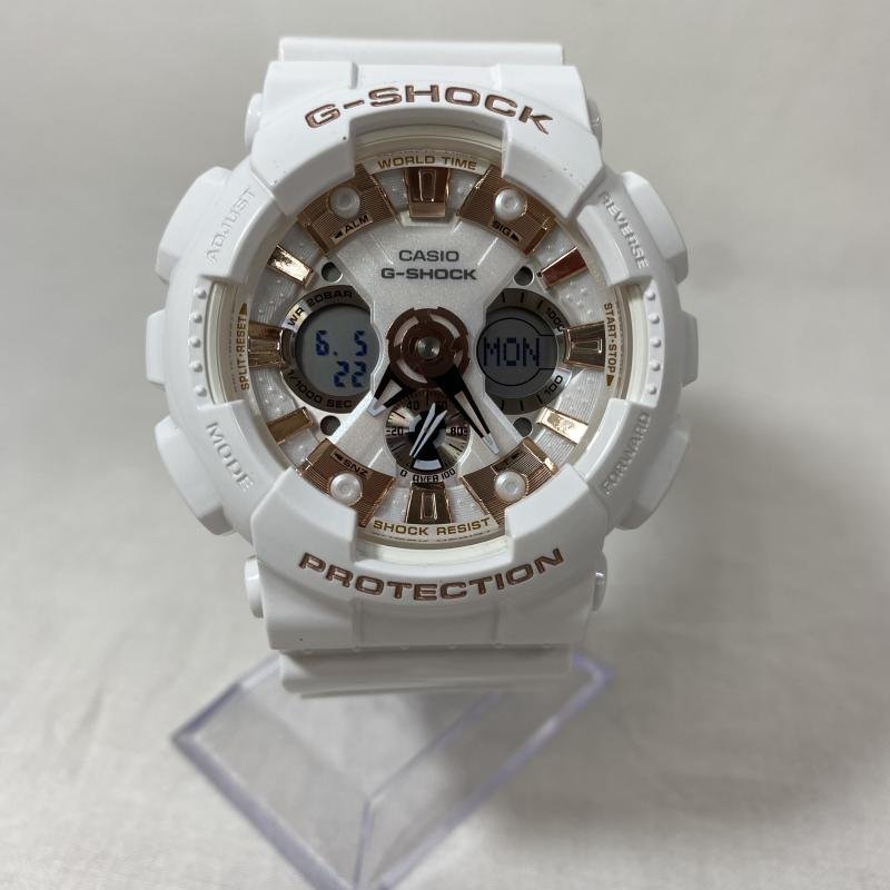 ジーショック CASIO / G-SHOCK / 2020クリスマスモデル / ラバーズコレクション / GA-120LH-7AW / WHT 腕時計 腕時計 - 白 / ホワイト