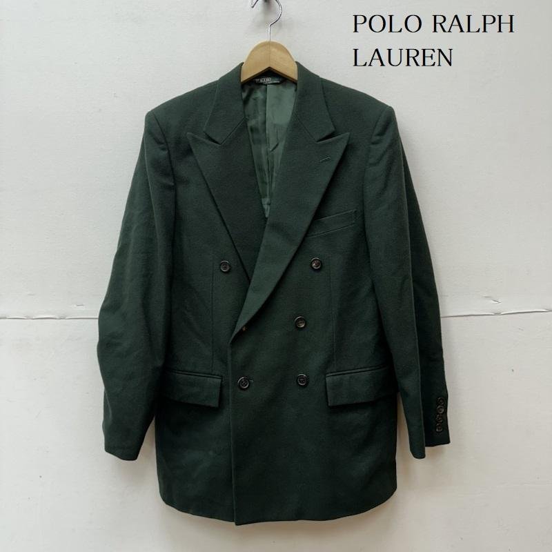 ポロラルフローレン ダブル ブレザー ウール テーラード ジャケット 170cm ジャケット、上着 ジャケット、上着 - 緑 / グリーン