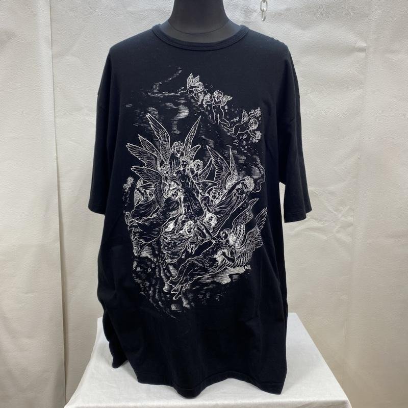 クーティープロダクションズ Tシャツ Tシャツ XL 黒 / ブラック ロゴ、文字 X プリント_画像2