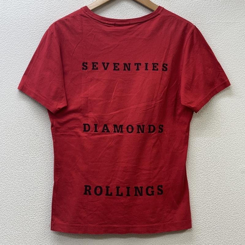 ラッドミュージシャン Seventies Diamonds Rollings プリント ラウンドネック Tシャツ Tシャツ 42 赤 / レッドの画像4