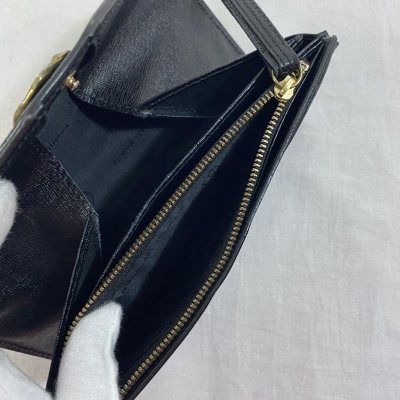 サンヒデアキミハラ MAIL Long Wallet/メール型長財布・角シボ(ブラック)/牛革/レザーウォレット 財布 財布 表記無し 黒 / ブラック_画像7