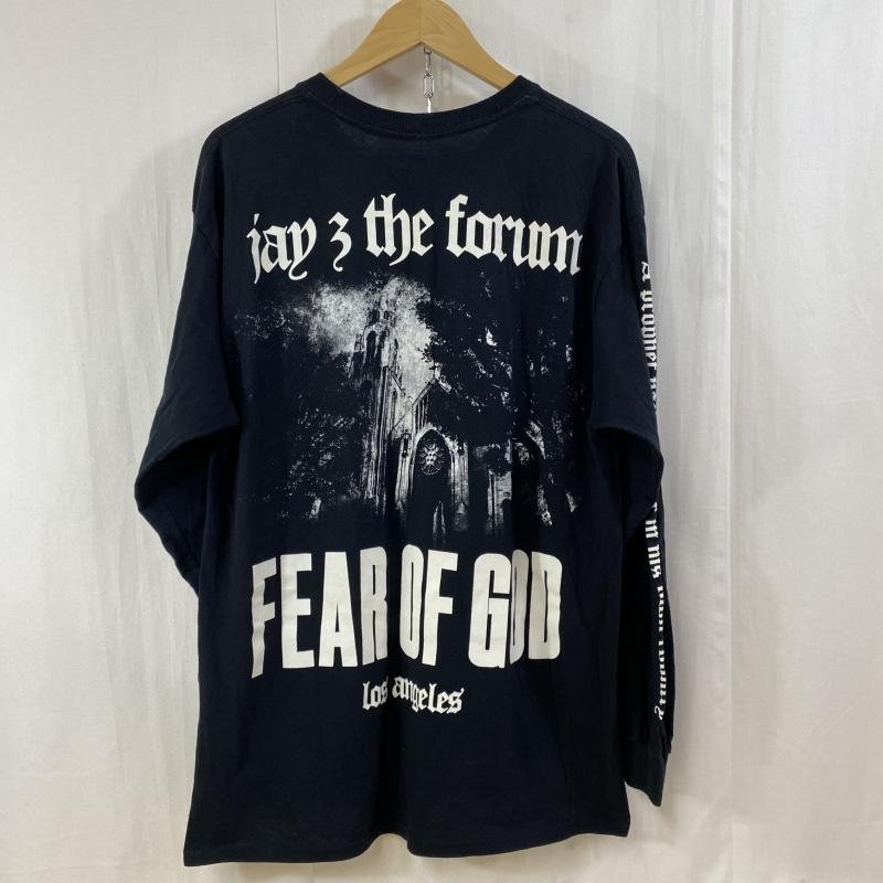 フィアーオブゴッド FEAR OF GOD JAY-Z Forum L/S T-Shirt / JAY-Z 4:44 / Jerry Lorenzo / FOG / BLK / L Tシャツ Tシャツ L