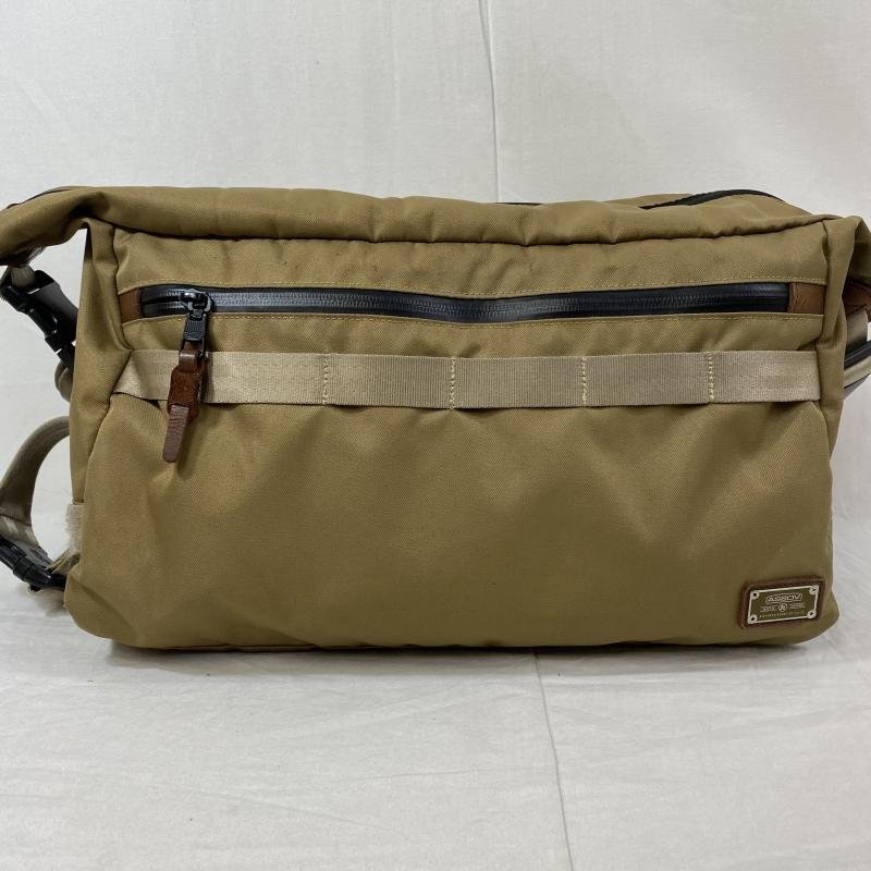 アッソブ AS2OV アッソブ 061411 CORDURA DOBBY 305D 2WAY BAG ショルダーバッグ KHK ショルダーバッグ - カーキ / カーキ