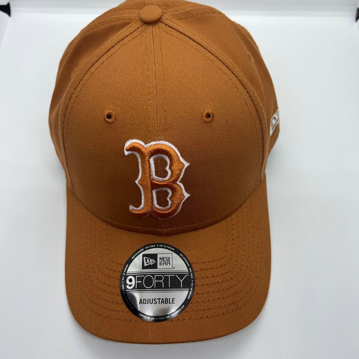 a11 NEW ERA ニューエラ ボストン　レッドソックス　MLB キャップ 帽子 ユニセックス ワンサイズ ロゴ ブラウン