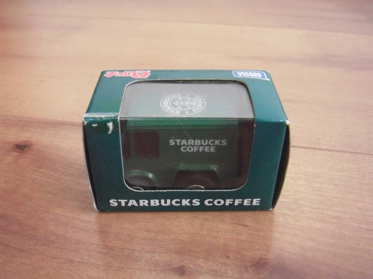 スターバックス コーヒー チョロQ ミニカー 緑 グリーン STARBUCKS COFFEEの画像1