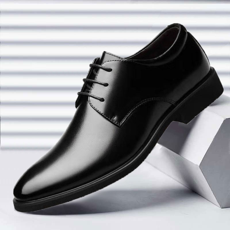 大人気 　 2色　メンズシークレットシューズ ビジネスシューズ 靴 紳士靴 6cmUP 背が高くなる 走れる 歩きやすい 23.5～26.5cm_画像1
