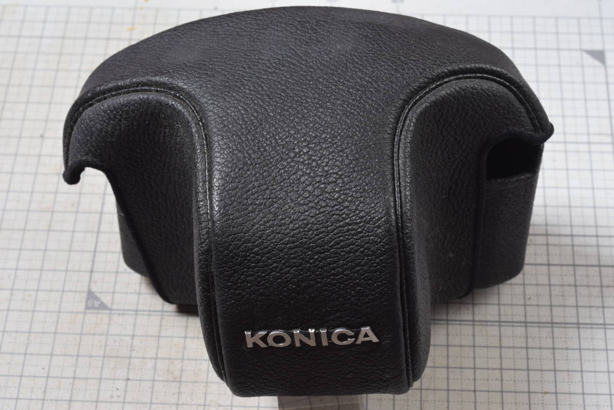 ＃16 古い革製カメラケース KONICA T3の画像1