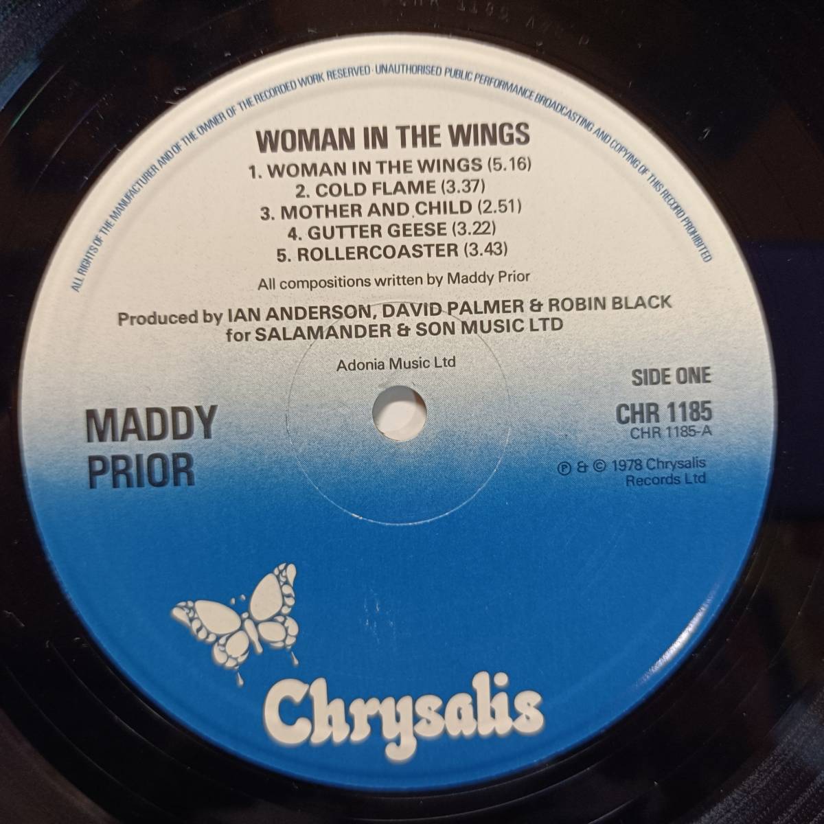 UK ORG MADDY PRIOR Woman In The Wings マディ・プライア　Steelye Span UKフォーク トラッド_画像7
