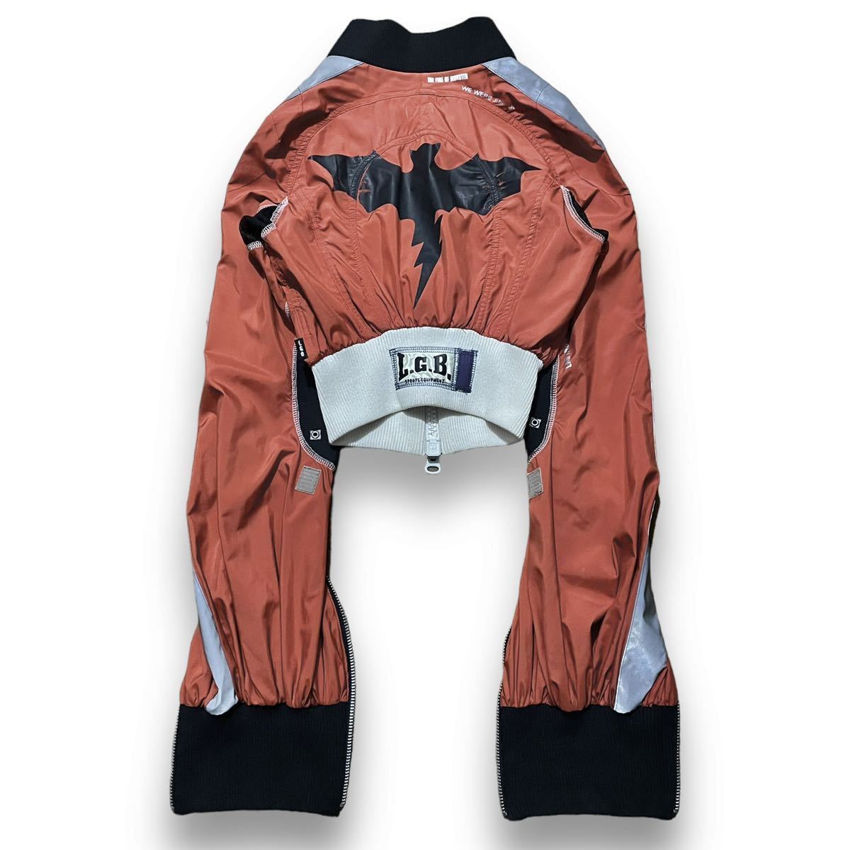 L.G.B. Cropped Bat Nylon Jacket 00s archive ルグランブルー