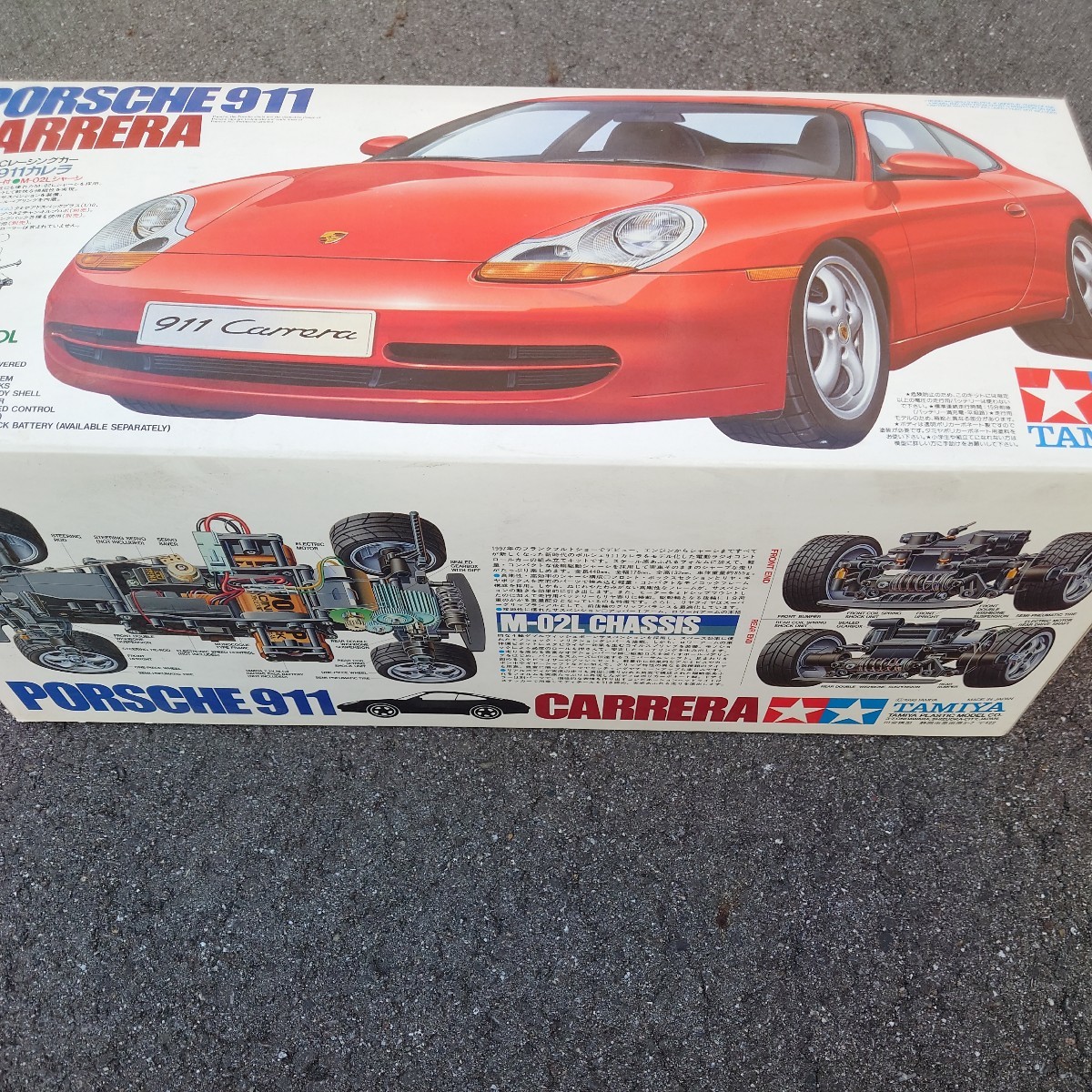 蔵出し 絶版　タミヤ 1/10 電動RC　PORSCHE911 CARRERA ポルシェ911 カレラ　M-02L　TEM.58208　_画像2