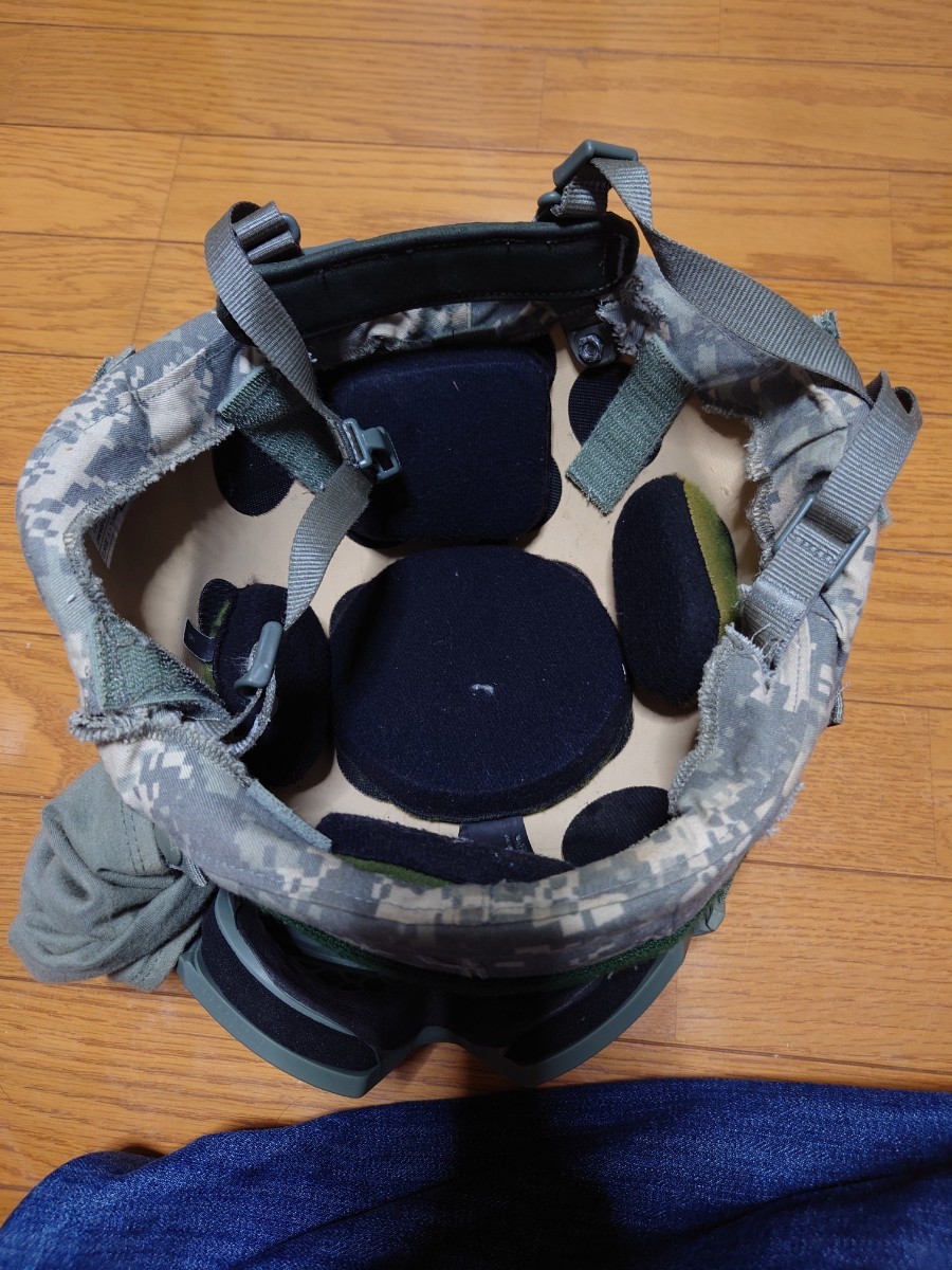 米軍　MCHヘルメット　ESSゴーグル付_画像4