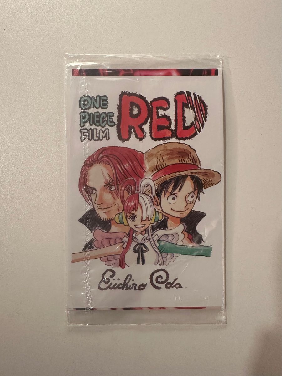 ONE PIECE FILM RED  ワンピース フィルム レッド 映画入場者特典 ポストカード