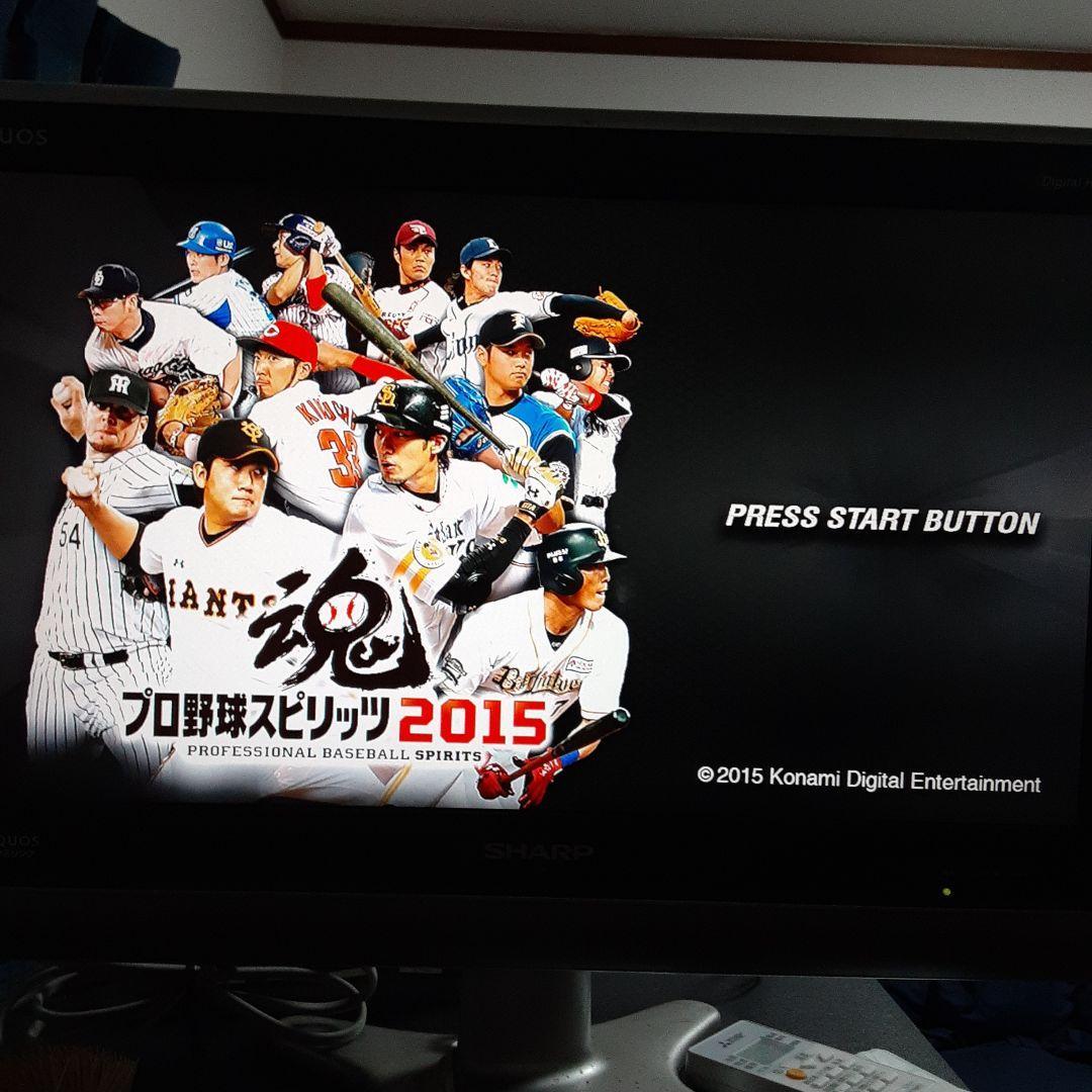 [ postage 4 point till 230 jpy ]51[PS3] Professional Baseball Spirits 2015p Roth pi2015[ operation verification settled ]
