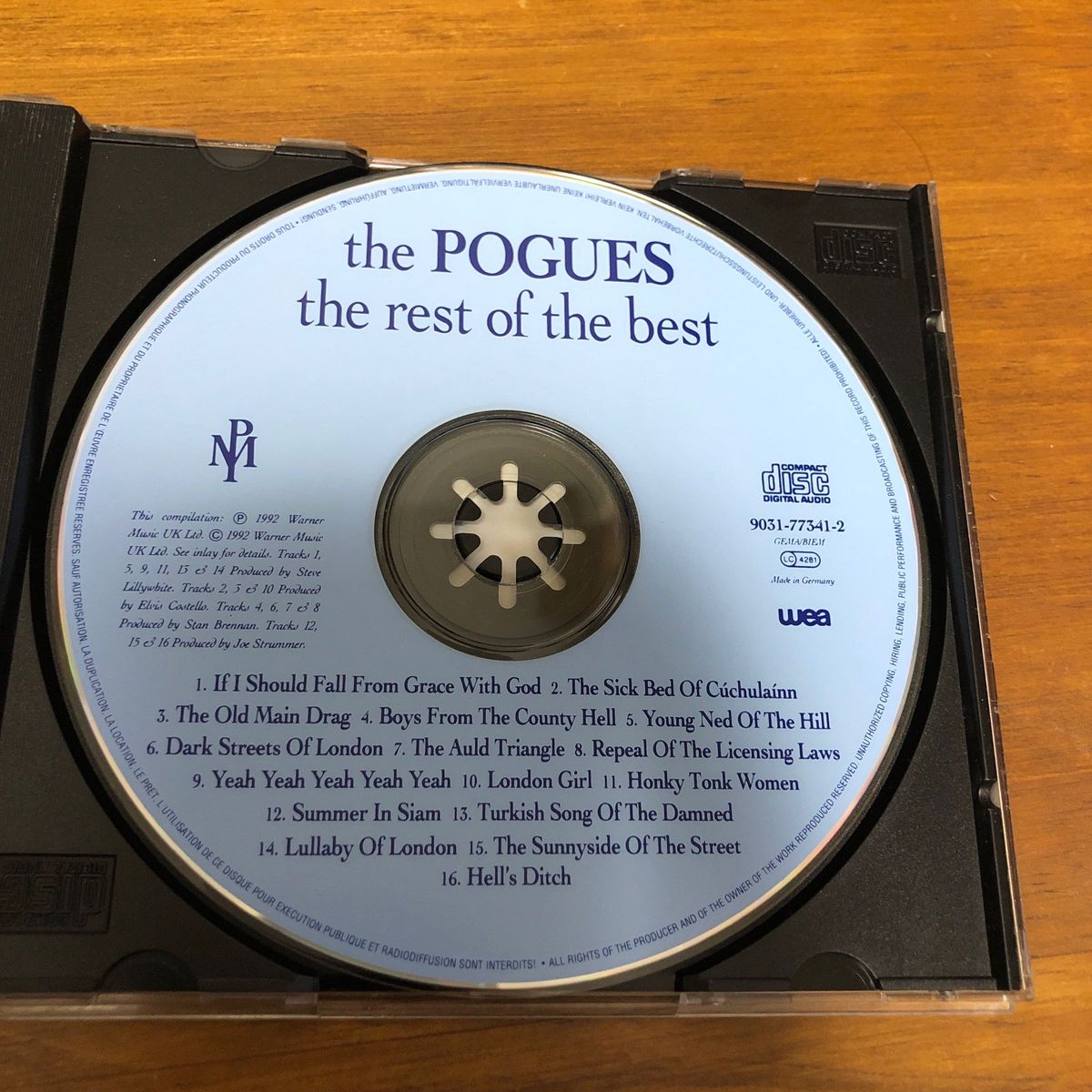 CD THE POGUES BEST