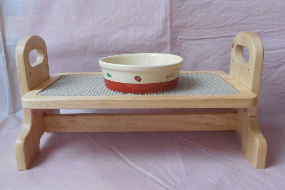 [ beautiful goods ]DoggyMan pet food stand hood bowl attaching 