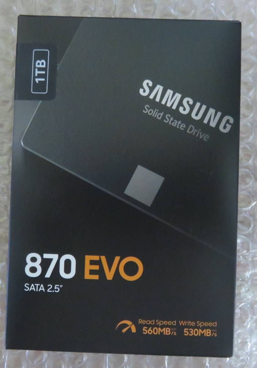 ◎新品 SAMSUNG SSD 870 EVO 1TB SATA 2.5インチ MZ-77E1T0B_画像1