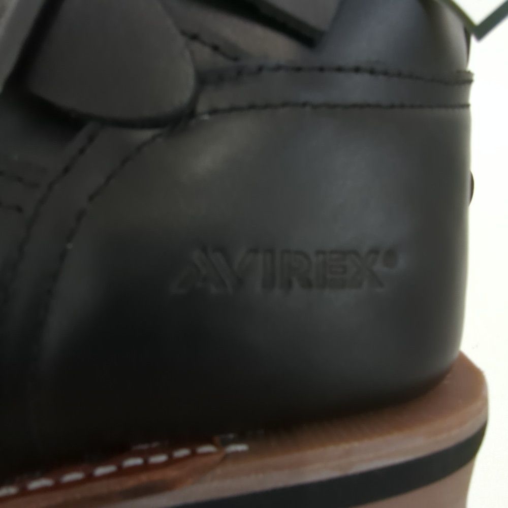 AVIREX レザー ブーツ 28.0cm ブラック系　メンズ 未使用品 アヴィレックス ◆3115/登呂店_画像8