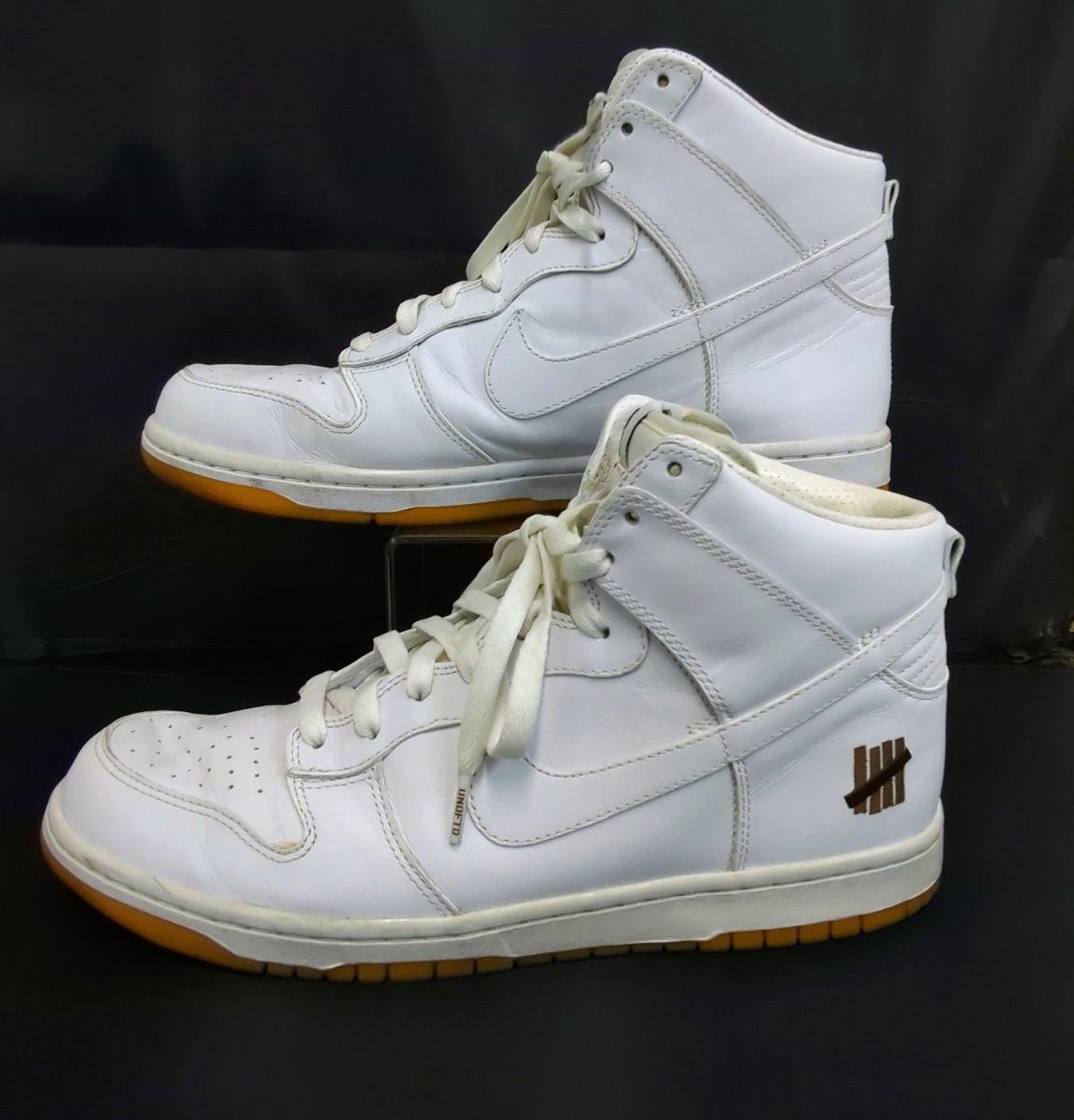 NIKE 598472-110 SIZE 28cm DUNK PRM HI UNDFTD SP "UNDEFEATED" white/white ナイキ ダンク ハイ ◆3115/登呂店_画像7