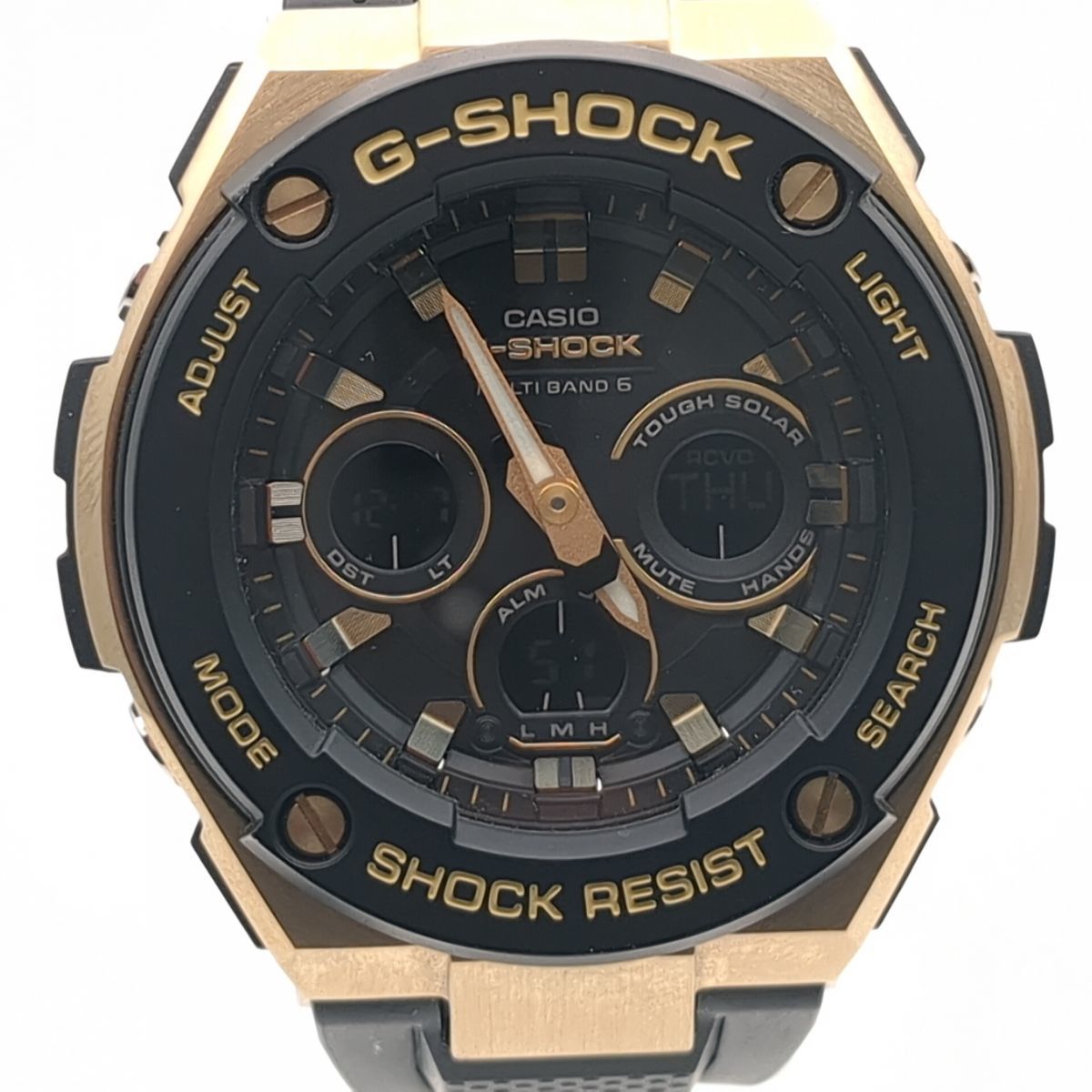 カシオ G-SHOCK G-STEEL GST-W300G-1A9JF 電波時計 ソーラー充電 箱・取説付 腕時計 メンズ CASIO ◆3107/SBS通り店の画像1