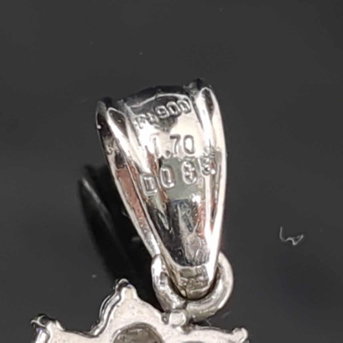 エメラルド ペンダントトップ 1.7ct PT900 4.64ｇ ダイヤ 0.85ct ソーティング付き 新品仕上げ ◆3105/高林店 T_画像8