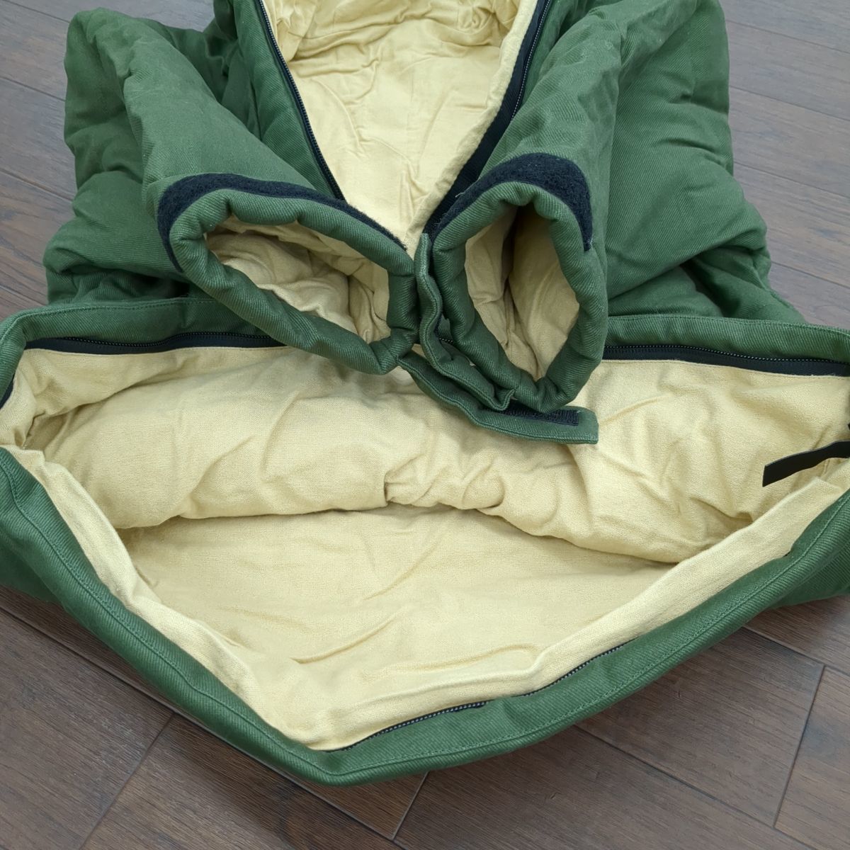 DOD jacket shula2(S) S1-707-KH рекомендация рост 150cm до жакет час длина одежды 59cm 2WAY спальный мешок *3110/ поле механизм Hamamatsu . бамбук магазин 