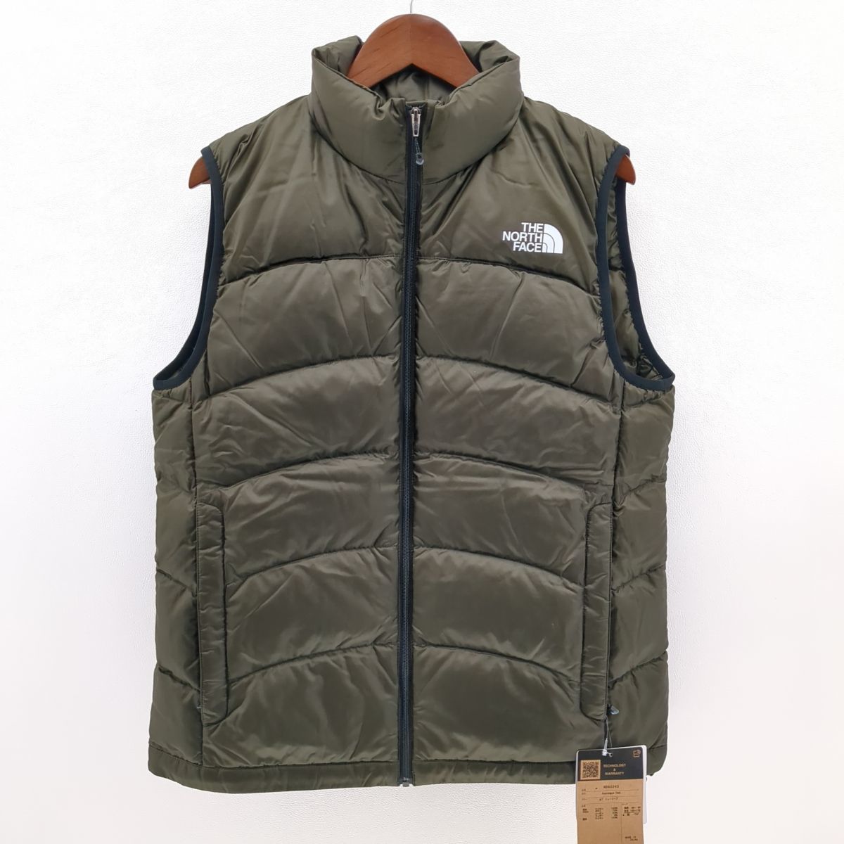 THE NORTH FACE ND92243 アコンカグア ダウンベスト ニュートープ SIZE M メンズ ノースフェイス ◆3109/宮竹店