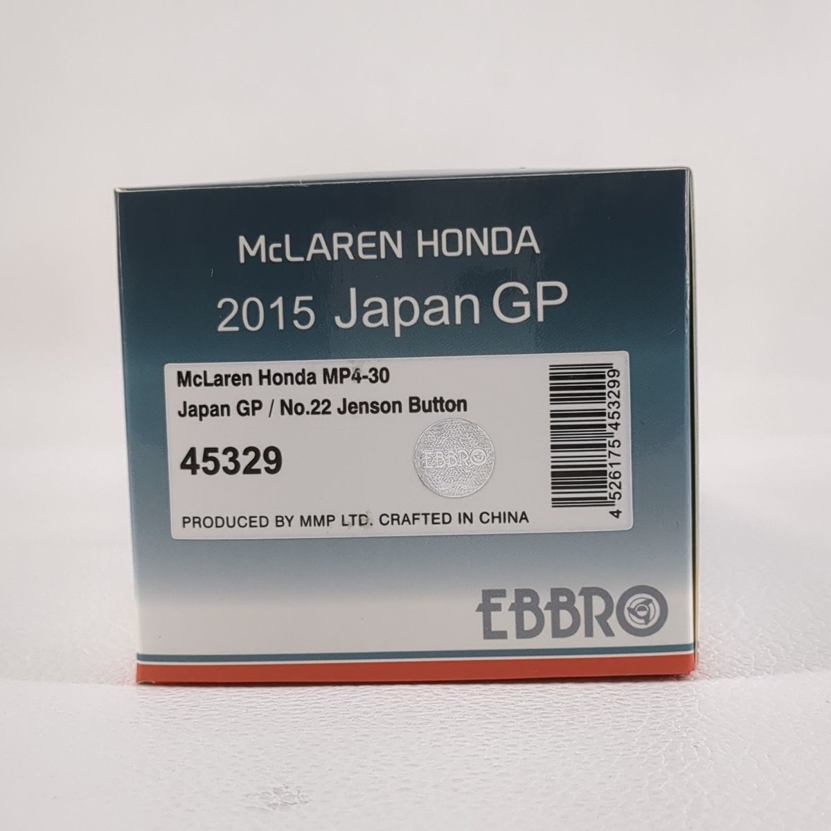  EBBRO 45329 1/43 McLAREN Honda MP4-30 Japan GP Jenson Button EBBRO McLaren Honda automobile minicar used *3114/ height . shop 