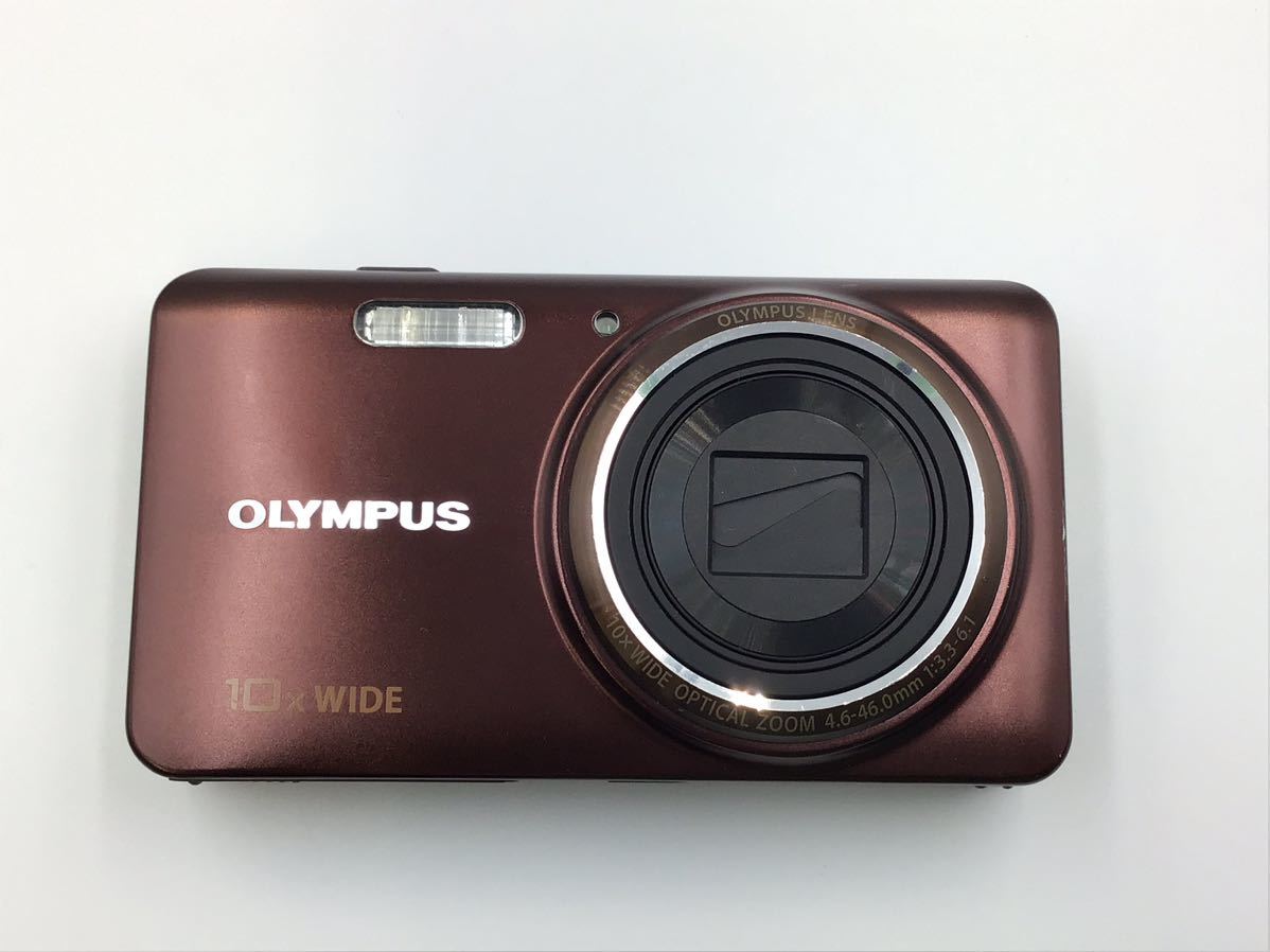 4172【動作品】OLYMPUS オリンパス STYLUS VH-520 コンパクトデジタルカメラ バッテリー付属_画像1