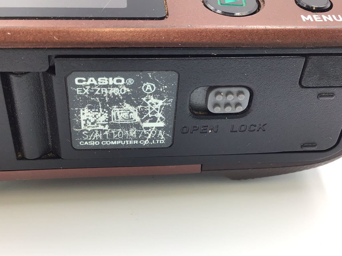 4759 【動作品】CASIO カシオ EXILIM EX-ZR700 コンパクトデジタルカメラ バッテリー付属_画像9