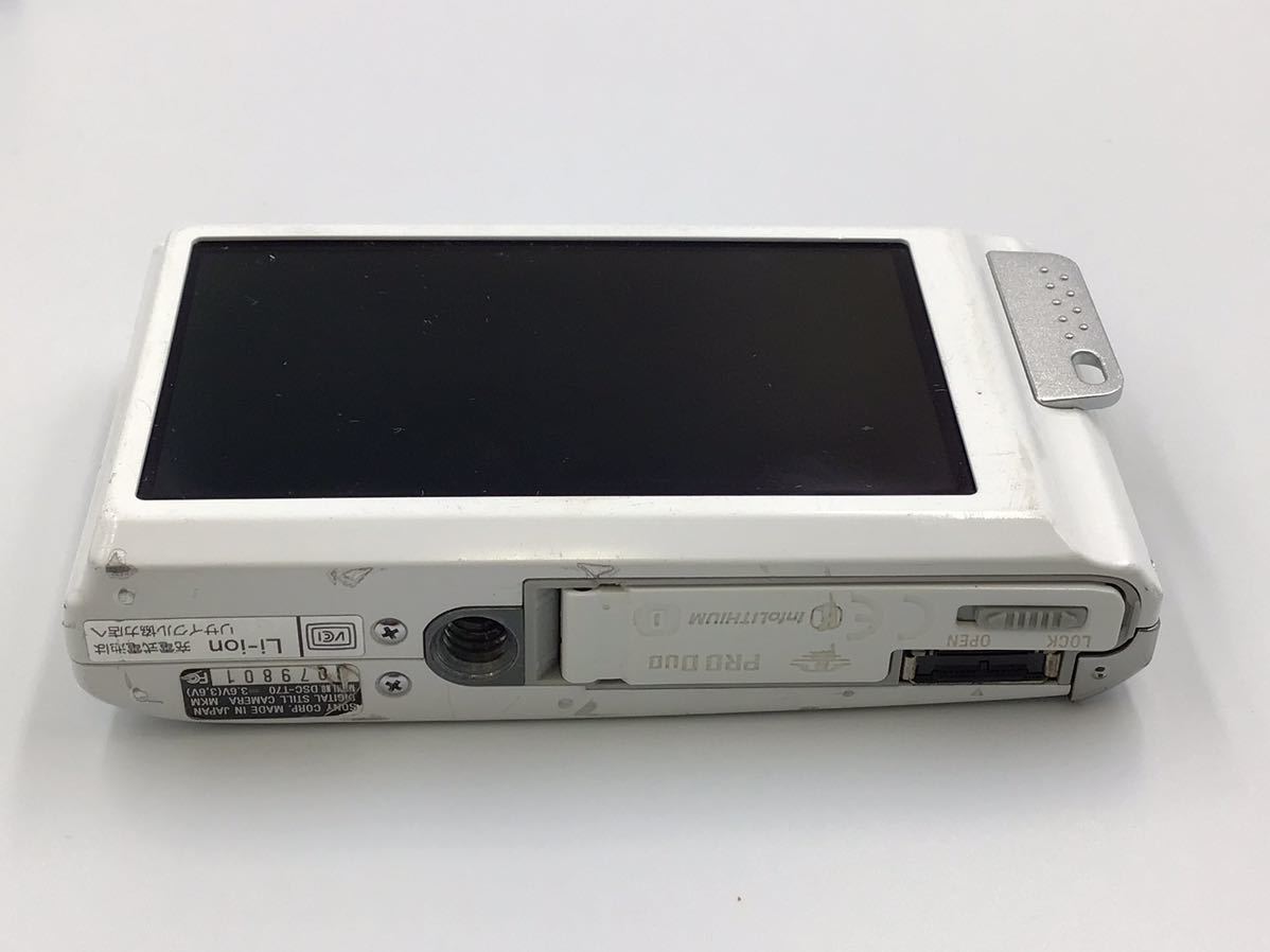 9801 【動作品】SONY ソニー Cyber-shot DSC-T70 コンパクトデジタルカメラ_画像8