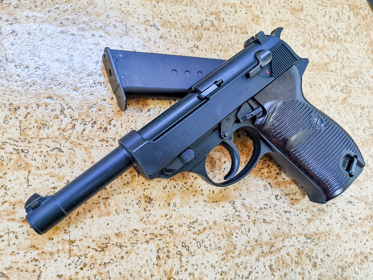 マルゼン ワルサー P38 ac41 ガスガン　MARUZEN WALTHER P-38_画像4