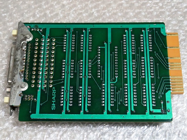 ■ MZ-80B, 2000 のプリンタインターフェイスカード_MZ-80B, 2000 プリンタI/F カード