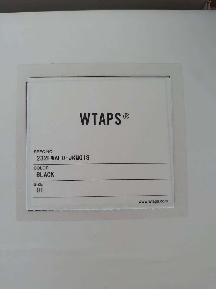 新品 未使用 23AW WTAPS N-2B CORE SPEC / JACKET NYLON.TWILL.ALPHA INDUSTRIES BLACK Sサイズ ダブルタップス n2b n2-b　ブラック 黒_画像4
