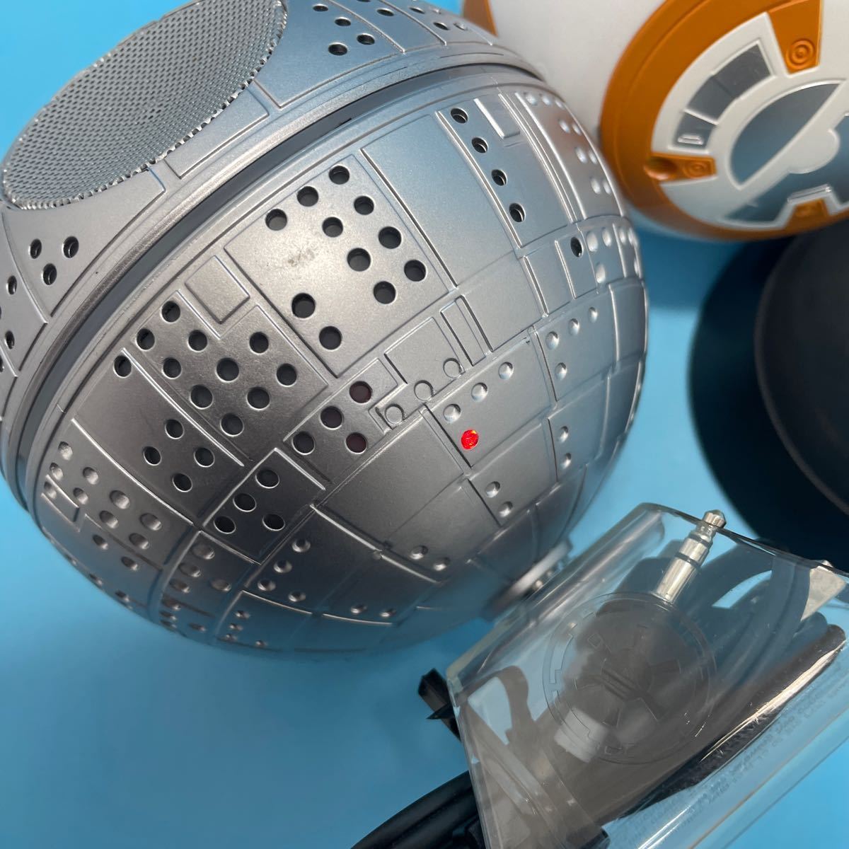 サ) [動作確認済み] セガトイズ　スターウォーズ　ホームスター　R2-D2 BB-8 iHOME Bluetoothスピーカー　DEATH STAR ３個セット　管理tk_画像8