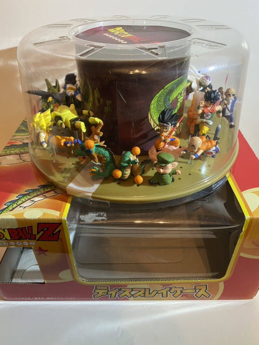 ドラゴンボール　背表紙フィギュア　フルコンプ　ディスプレイケース付き　美品　コカコーラ　非売品_画像1