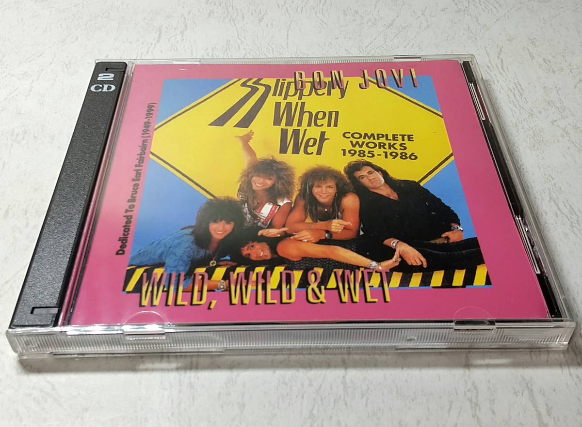 BON JOVI 「WILD, WILD & WET」"SLIPPERY WHEN WET" COMPLETE WORKS 1985-1986_画像1