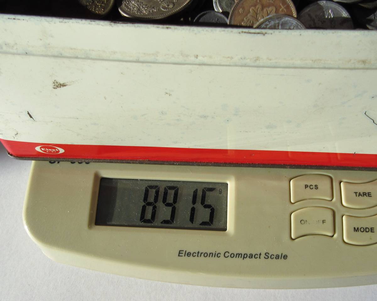 古銭まとめ コインまとめ　日本の古い硬貨　重量約8.9kg　ゆうパック60サイズ発送_画像3