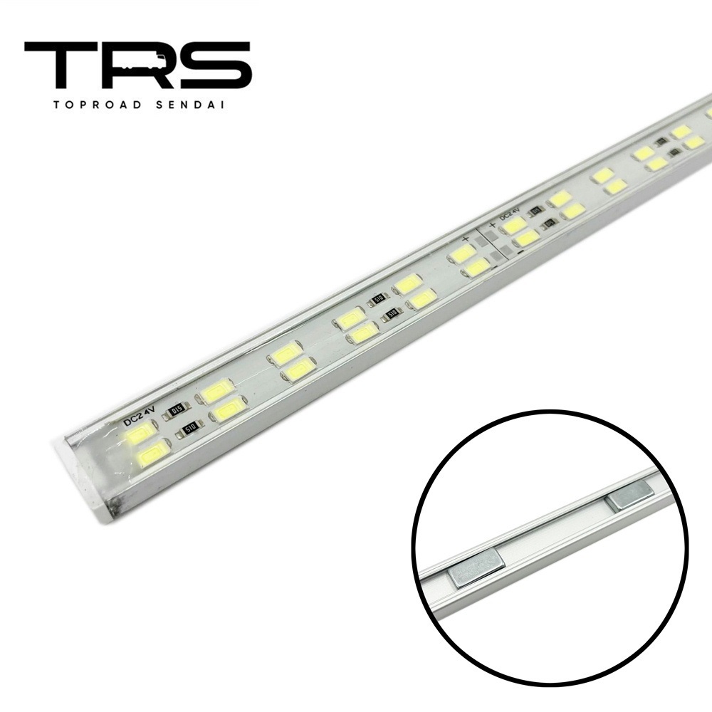 TRS マグネット式高輝度LEDチューブライト 24V 180mm ホワイト 防水 328110_画像1
