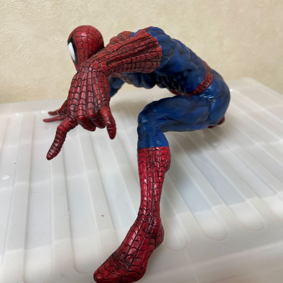 sofbinal ソフビナル スパイダーマン 完成品フィギュア スミ入れ塗装