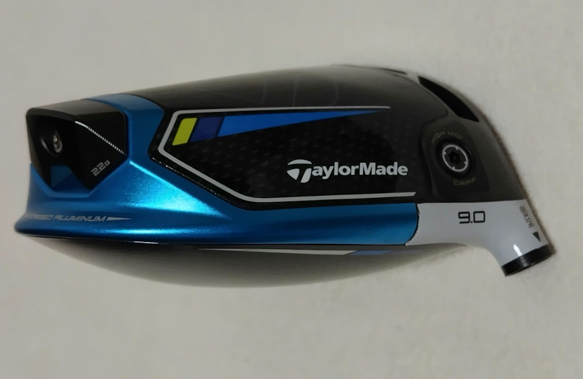 テーラーメイド TaylorMade SIM2 MAX・D 9.0 シャフト テーラーメイド純正 SLOR フレックスS ヘッドカバー レンチ 付き 美品