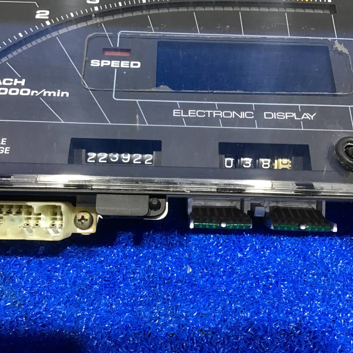[AK-0014091] S60 スプリンター トレノ AE86 ハチロク GT-V 前期『　デジパネ デジタルパネル スピードメーター MT用 224 000 km　』TSP861_画像4
