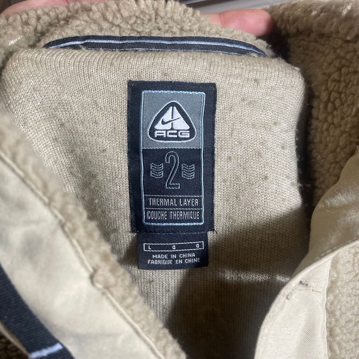 希少◎old NIKE ACG boa fleece jacket Lサイズ